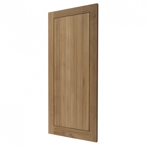 Solid Oak External Door - Mexicano